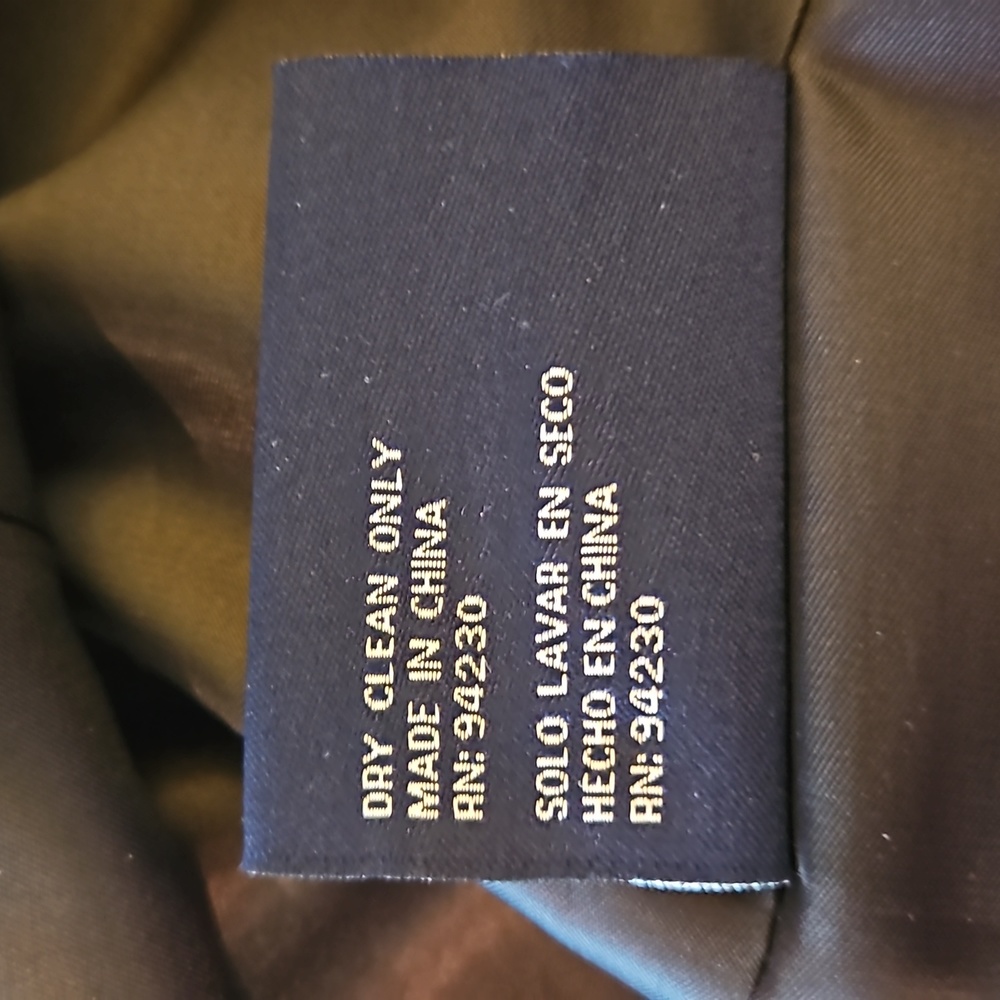 Paul Frederick Lightweight Lined Men's Top Coat.  XXLT - Picture 5 of 6